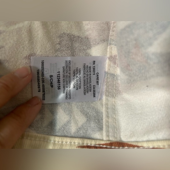 Wrangler Women's Aztec Boyfriend Jacket size small - Picture 4 of 8